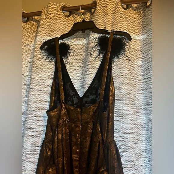 A Loves A gold midi dress - Picture 4 of 6